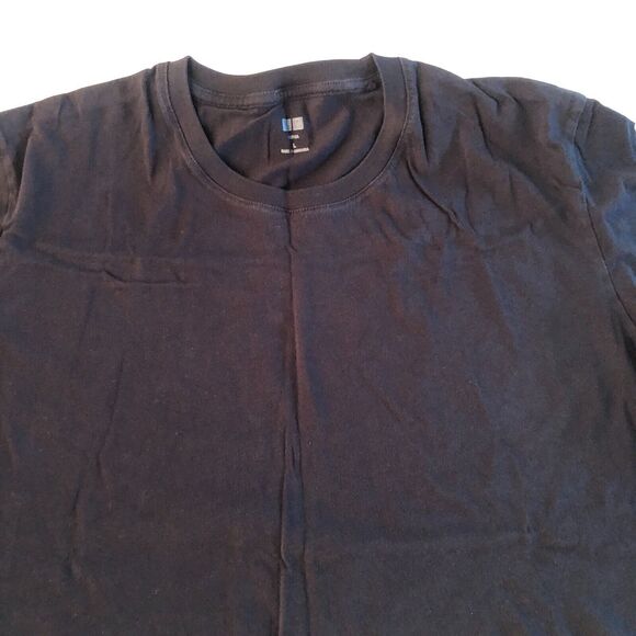 Uniqlo Supima Women’s Tee Black Size Large - Picture 12 of 13